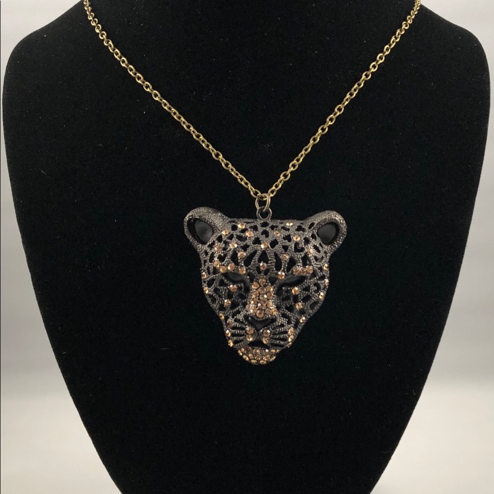 Jaguar Pendant Necklace